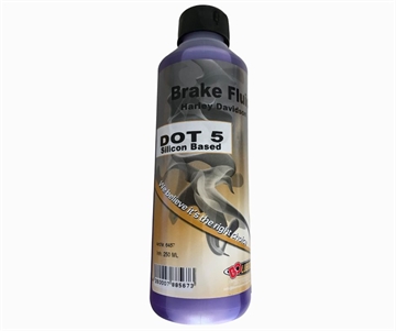 Bo Lubricants Brake Fluid Dot 5.0 silicon based Harley Davidson 250 ml. 